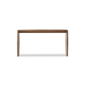 Glenview Console Table In Weathered Oak