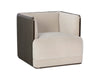 SIERRA ARMCHAIR - MEG TAUPE / PORCINI TAUPE