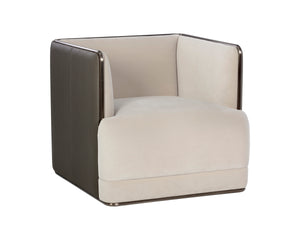 SIERRA ARMCHAIR - MEG TAUPE / PORCINI TAUPE