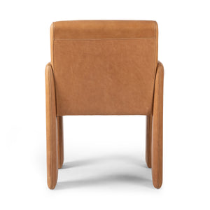 Amur Dining Armchair in Palermo Cognac