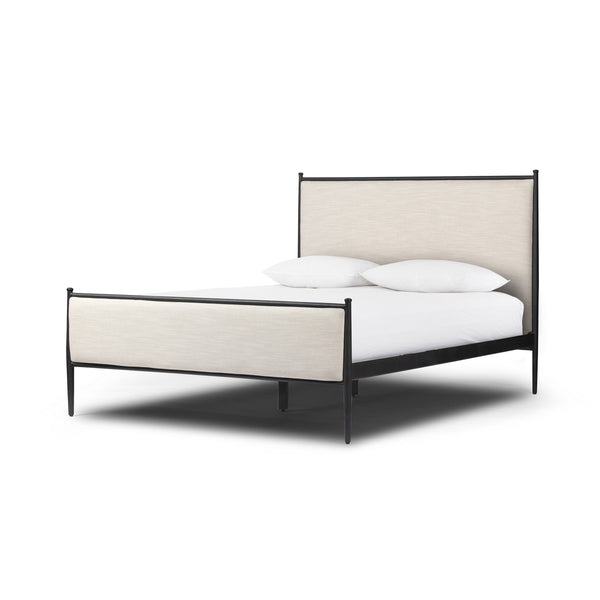 Xander Queen Bed - Savoy Parchment