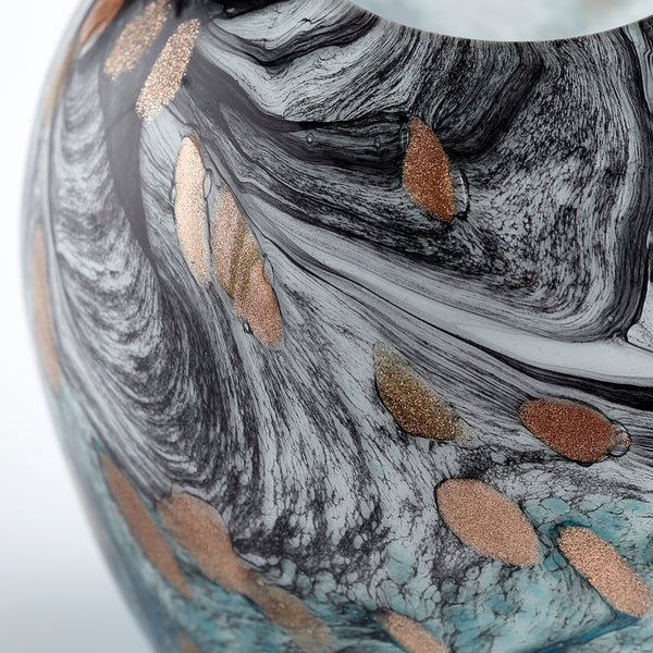 Small Prismatic Vase in Multi Colored