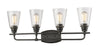 Annora 4 Light Vanity  in Olde Bronze Finish