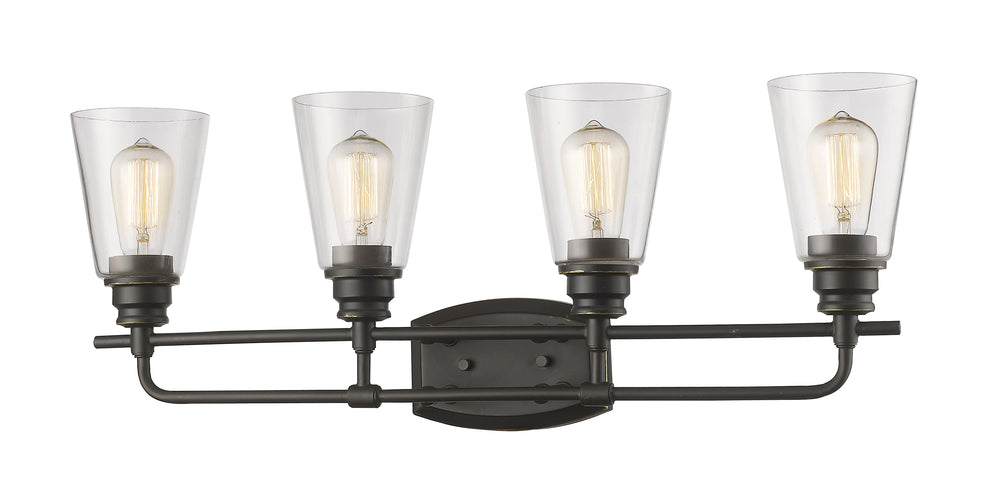 Annora 4 Light Vanity  in Olde Bronze Finish