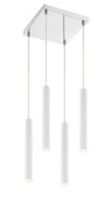 Forest 4 Light Island/Billiard in Chrome Finish