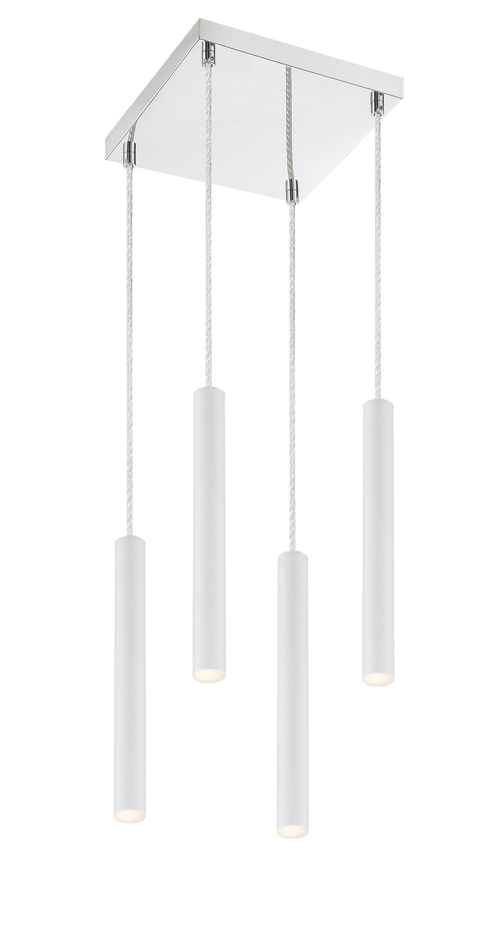Forest 4 Light Island/Billiard in Chrome Finish