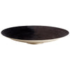 Dual Tone Plate In Matt And Black Pearl