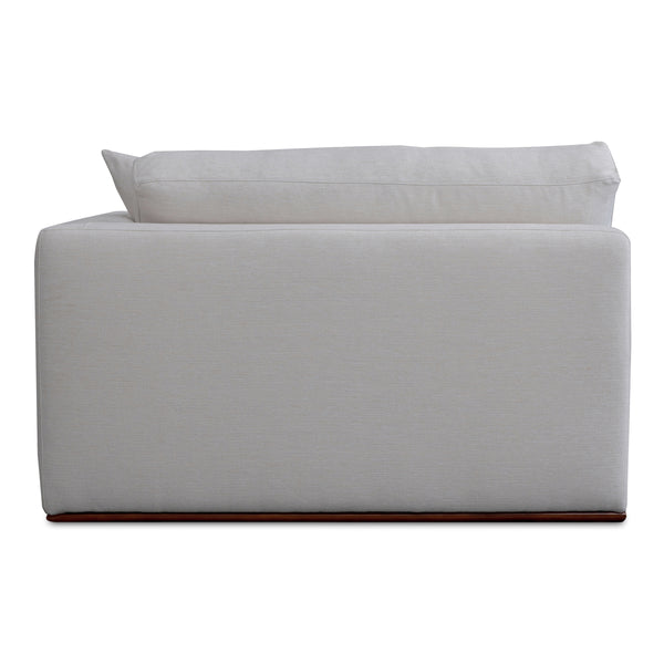 Moe's Rue Right Arm Facing Chair Off White