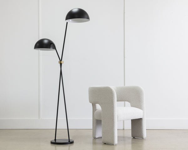 FAVEN FLOOR LAMP - BLACK