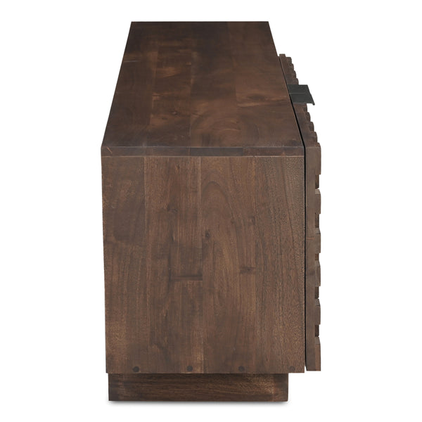 Moe's Easton Media Cabinet Brown Wood