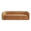 Moe's Faye Sofa in Tan Faux Mohair