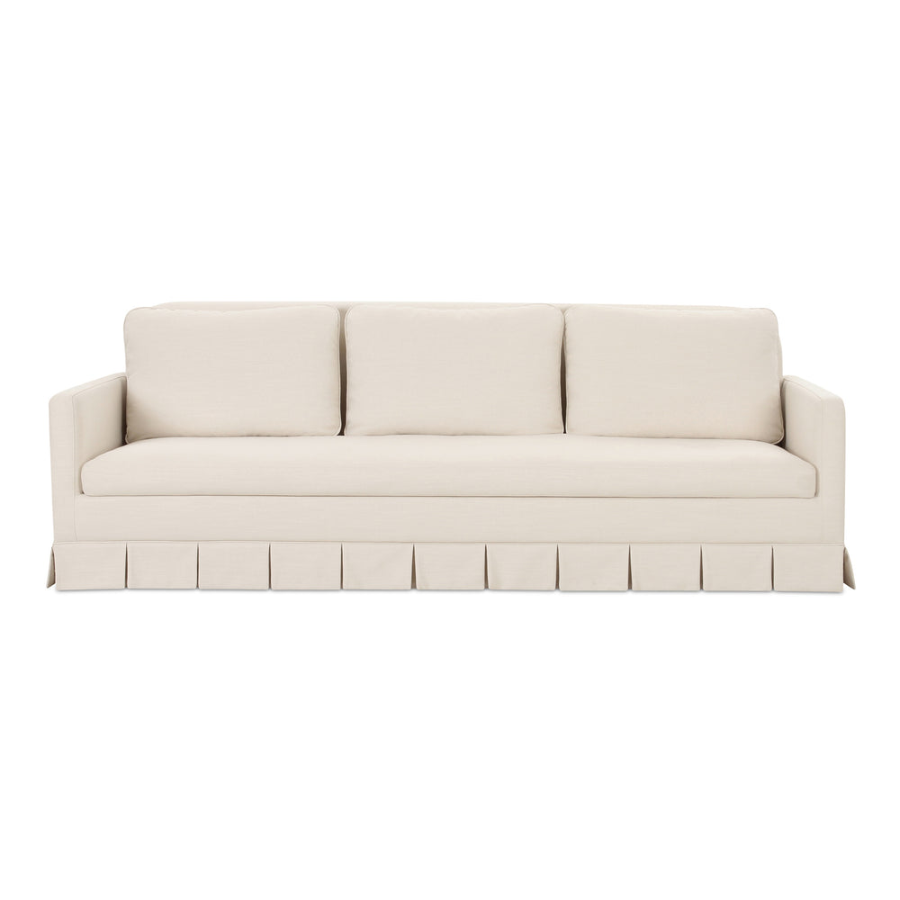 Moe's Pellicano Sofa in Cream Performance Fabric