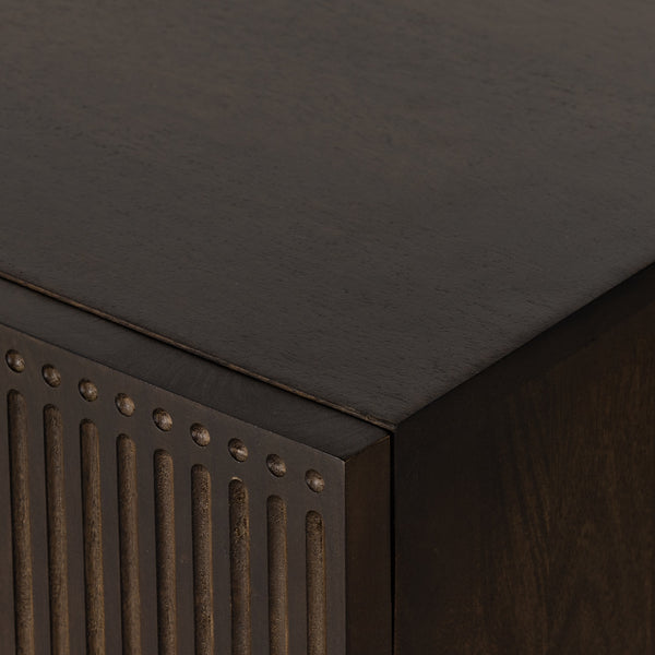 Kelby Closed Media Console In Brown