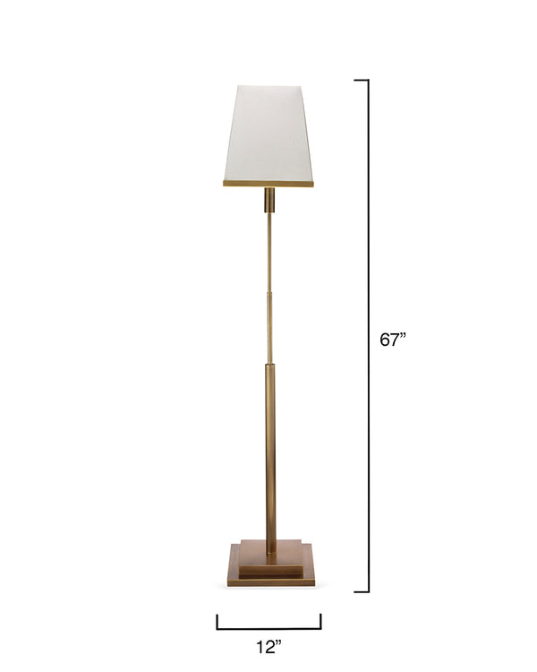 Jud Steel 1-Light Floor Lamp