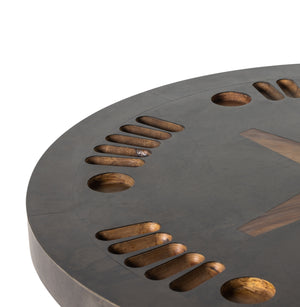 Poker Table In Natural Brown Guanacaste