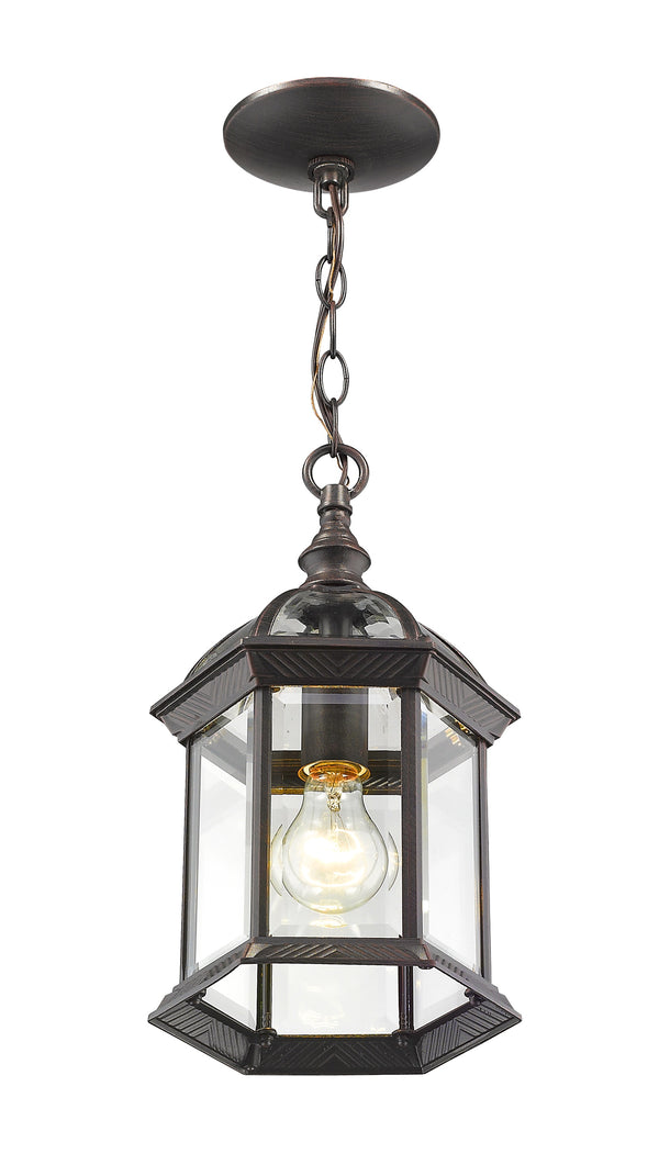 Annex 1 Light Outdoor Chain in Rust Finish