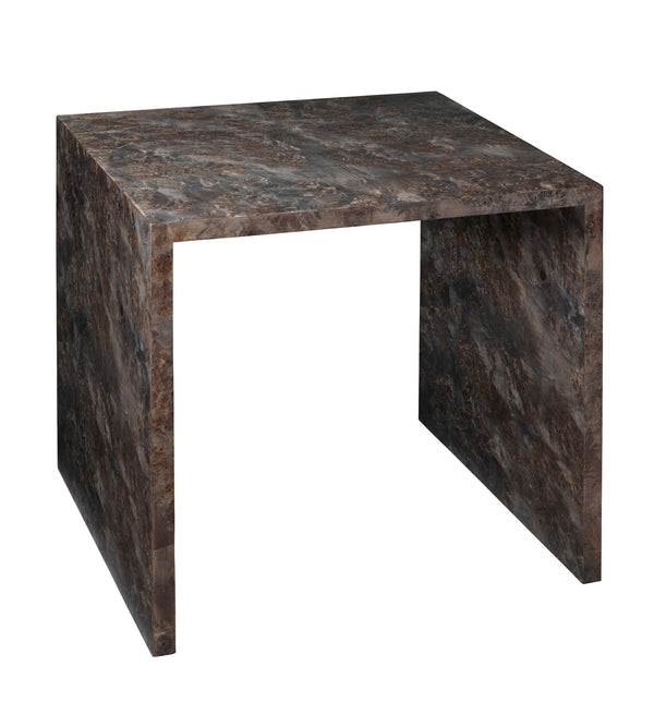 Bedford Wood Set of 2 Nesting Tables, Charcoal