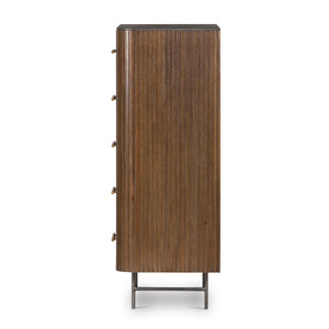 Fletcher 5 Drawer Dresser In Bluestone