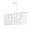 Contour 7 Light Island/Billiard in White Finish