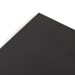Caspian Nightstand in Black Ash Veneer