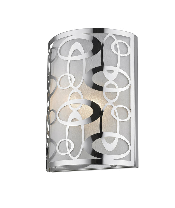 Opal 2 Light Wall Sconce in Chrome  Finish