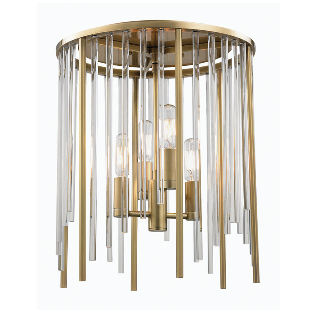 Lewis Semi Flush