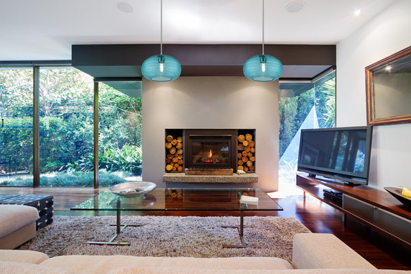 Harmony 1 Light Pendant in Brushed Nickel Finish