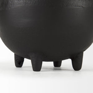 Cyrus Black Two handled Vase Decorative Object