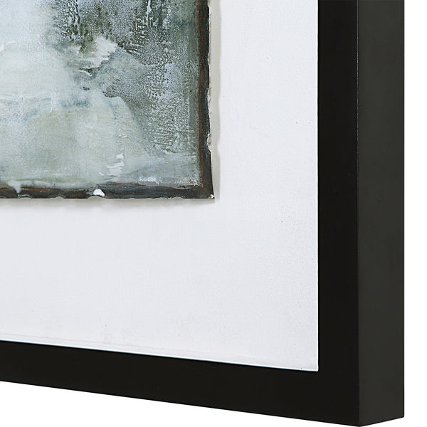 Lakeside Grande Framed Abstract Print