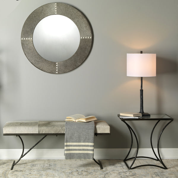 Humble Table Lamp with Linen Shade