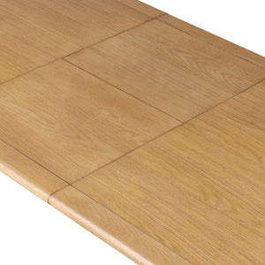 Harper Extension Dining Table - Fawn Oak Veneer