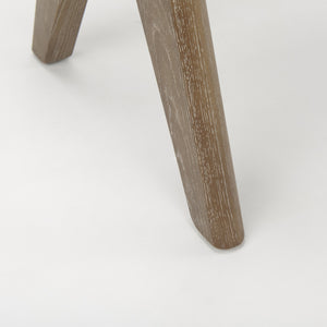 Arvin 21.7L x 17.7W x 18.1H Medium Brown Wooden Stool