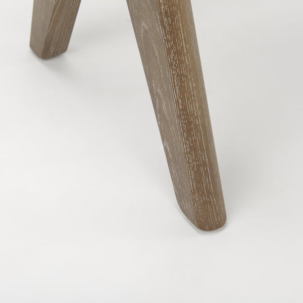 Arvin 21.7L x 17.7W x 18.1H Medium Brown Wooden Stool
