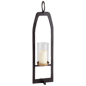 Hubert Candleholder In Bronze And Brass