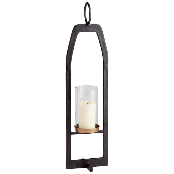 Hubert Candleholder In Bronze And Brass