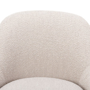 Levi Swivel Chair In Knoll Sand
