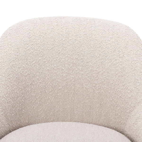 Levi Swivel Chair In Knoll Sand
