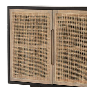 Clarita Sideboard In Black Mango