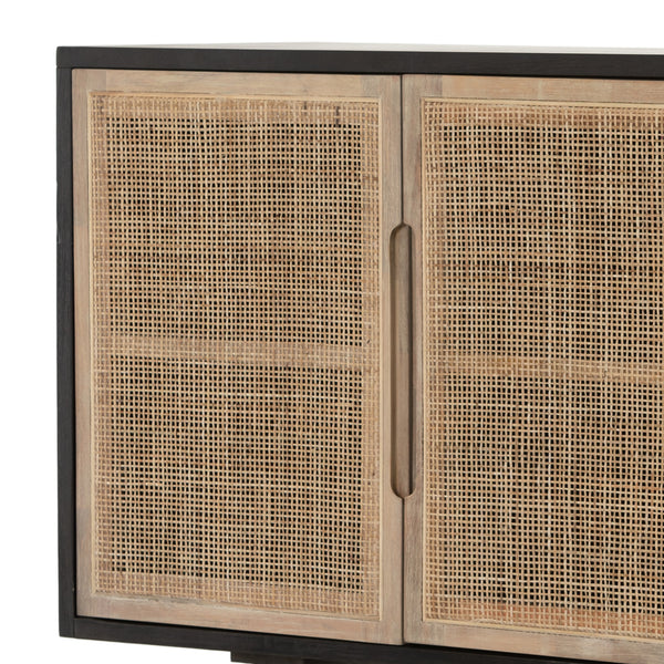 Clarita Sideboard In Black Mango