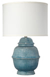 Kaya Ceramic Table Lamp with Linen Shade
