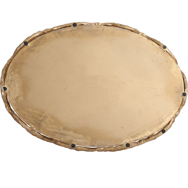 Cable Chain Mirrored Tray