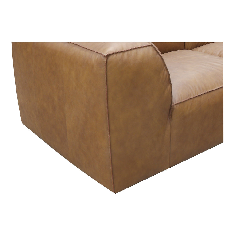 Moe's Form Signature Modular Sectional in Tan Leather