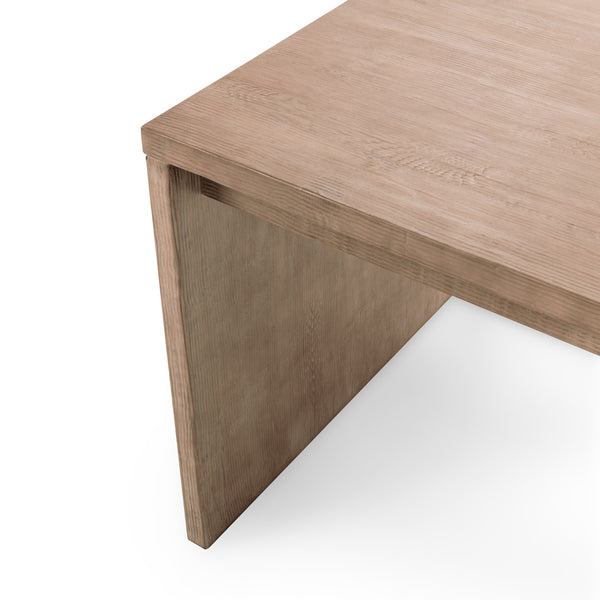 Nalani Solid Wood Rectangle Dining Table - Natural