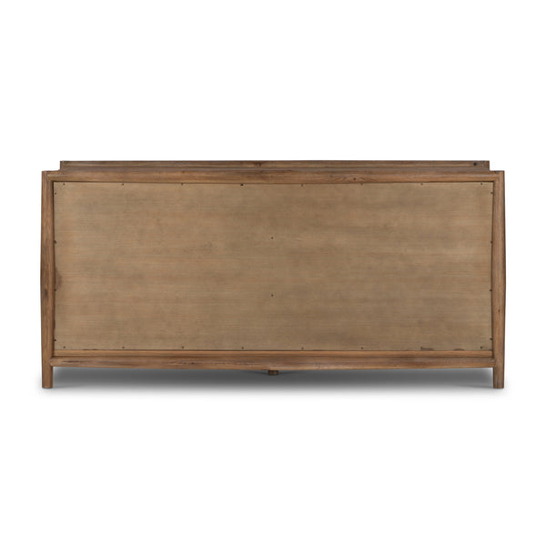 Glenview 6 Drawer Dresser In Weathered Oak