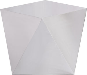 Vernon End Table In Silver
