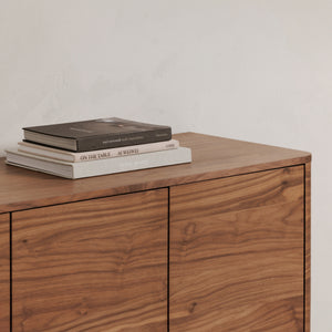 Round Off Sideboard in Walnut Brown