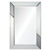 Rumba Mirror In Silver, Grey