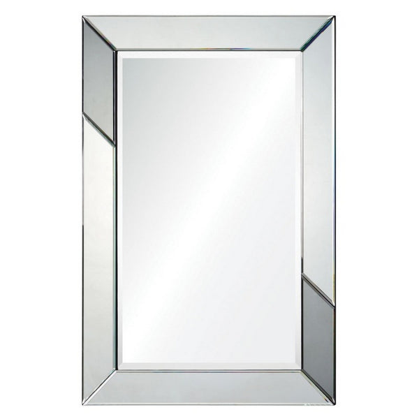 Rumba Mirror In Silver, Grey 