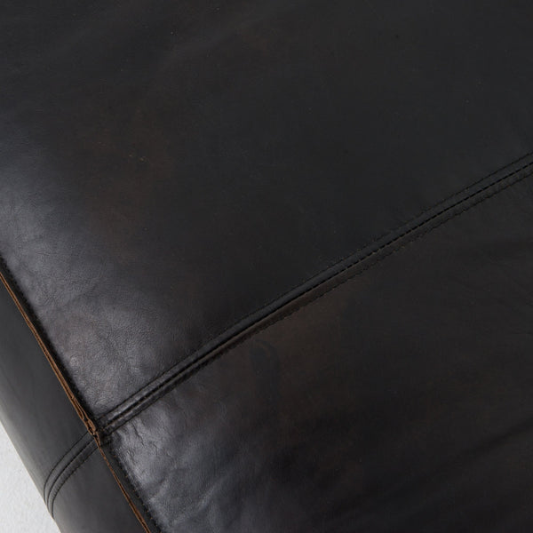 NOLITA REVERSE STITCH SOFA-RIDER BLACK
