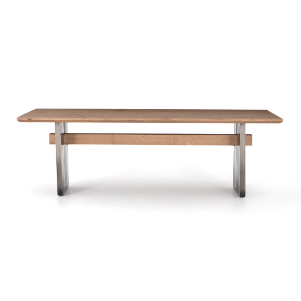 Brennan Dining Table-Dove Oak
